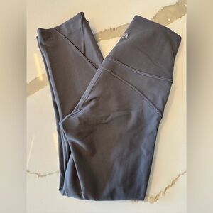 Lululemon In Movement 23” Titanium Grey High Waisted  Leggings
